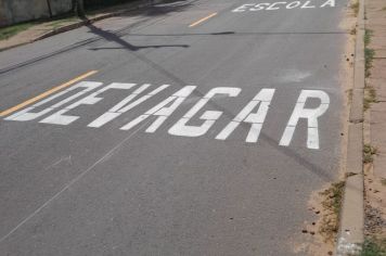 Foto - Pintura de vias