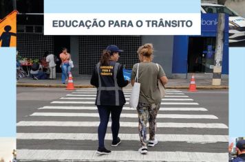 Atividade de educação para o trânsito