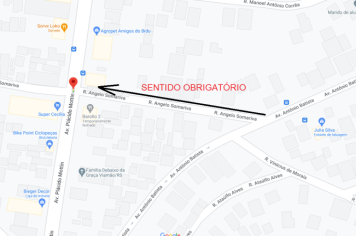 ATENÇÃO PARA MUDANÇAS NO TRÂNSITO