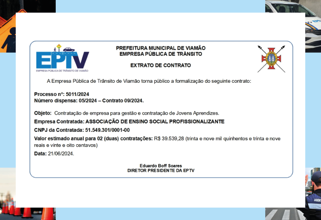 Extrato de Contrato 09/2024